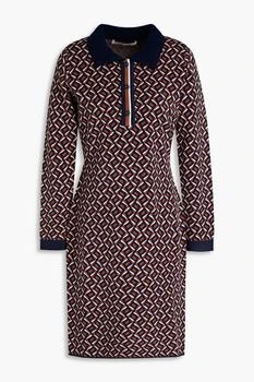 Diane von Furstenberg | Milena jacquard-knit mini dress,商家THE OUTNET US,价格¥736