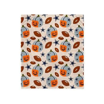 Pegasus Home Fashions | Dallas Cowboys 60" x 70" Pumpkin Helmet Corral Fleece Blanket,商家Macy's,价格¥295