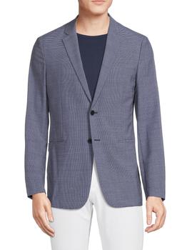 theory西装是什么牌子, Theory | ​Clinton Houndstooth Wool Blend Sportcoat商品图片 4.2折