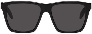 Alexander McQueen | Black Square Sunglasses商品图片,