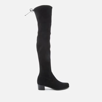 推荐Stuart Weitzman Women's Midland Suede Over The Knee Heeled Boots商品