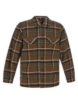 Hugo Boss | Hugo Boss Checked Long-Sleeved Overshirt 4.1折