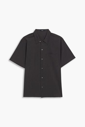 推荐Weldon cotton-blend jacquard shirt商品