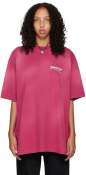 Balenciaga | Pink Campaign T-Shirt商品图片,独家减免邮费