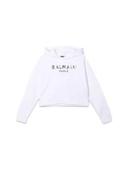 Balmain | Balmain 女童卫衣 6M4010KMX270100 白色,商家Beyond Moda Europa,价格¥1143