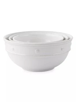 Juliska | Berry & Thread 3-Piece  Nesting Serving Bowl Set,商家Saks Fifth Avenue,价格¥1462