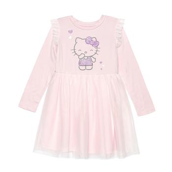 推荐Toddler Girls Long Sleeve Tutu Dress商品