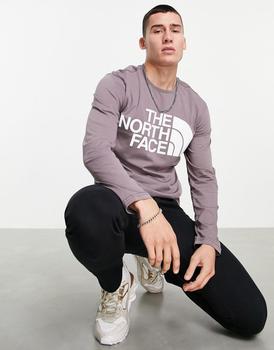 The North Face | The North Face Standard long sleeve t-shirt in purple商品图片,