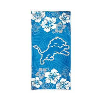 商品Detroit Lions 60'' x 30'' Floral Spectra Beach Towel图片