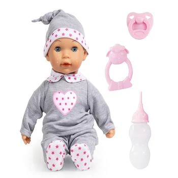 Bayer Design | Doll Grey, Pink, Hearts, Interactive Tears Baby,商家Macy's,价格¥150