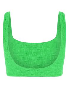 推荐Fluo green stretch nylon bikini top商品