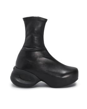 推荐G Lambskin Ankle Clog Boots商品