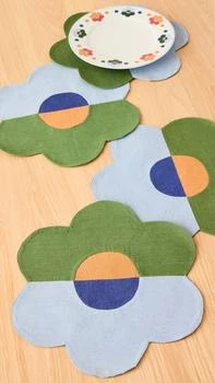 Misette | Linen Patchwork Placemats Set of 4,商家Shopbop,价格¥1360