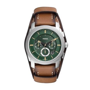 Fossil | Machine Chronograph Leather Watch - FS5962商品图片,5折, 独家减免邮费