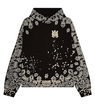 amiri卫衣, AMIRI | Amiri Bandana-Detailed Hoodie商品图片 6.2折起