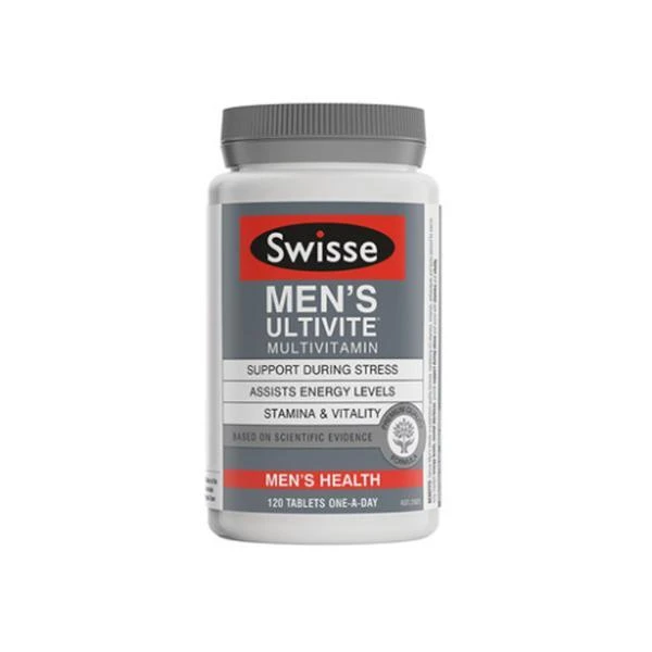 Swisse | 澳洲Swisse男士综合复合维生素片120片 6折, 限时价, 包邮包税, 限时价