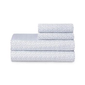 Martha Stewart | Ava Speckle 4-Pc. Sheet Set, Full, Created For Macy's商品图片,5.9折×额外7折, 额外七折