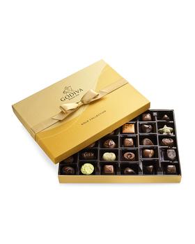 Godiva | 36-Piece Assorted Chocolate Gold Gift Box商品图片,