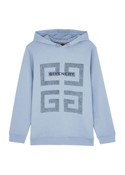 纪梵希卫衣, Givenchy | KIDS Logo hooded jersey sweatshirt (14 years)商品图片 满$1享9折, 满折