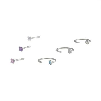 Lovisa | Mixed Diamante Nose Ring & Stud 6 Pack,商家Premium Outlets,价格¥134