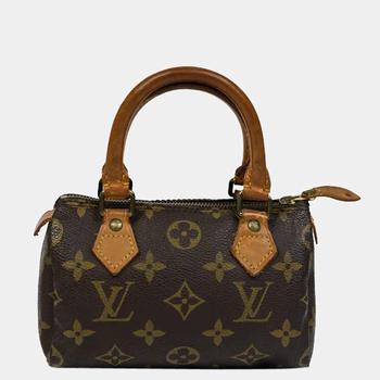 路易威登包, [二手商品] Louis Vuitton | Louis Vuitton Brown Monogram Canvas Nano Speedy Satchel Bag商品图片 6.6折