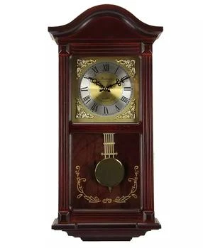 Bedford | Clock Collection 22" Wall Clock with Pendulum and Chimes,商家Macy's,价格¥1496
