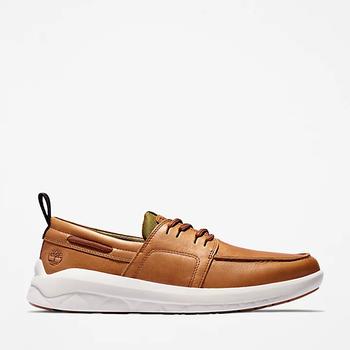 添柏岚女鞋板鞋, Timberland | Bradstreet Ultra Boat Sneaker for Men in Brown商品图片 5折