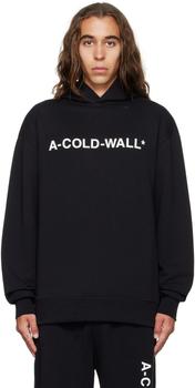 A-COLD-WALL* | Black Bonded Hoodie商品图片,额外8.5折, 独家减免邮费, 额外八五折