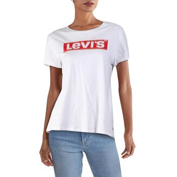 推荐Levi's Womens Cotton Logo T-Shirt商品