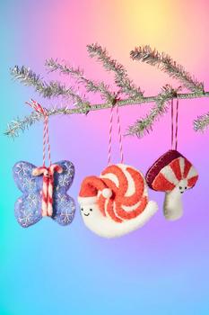 Urban Outfitters | Whimsical Creatures Felt Ornament Set商品图片,额外8.7折, 额外八七折