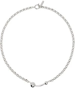 Justine Clenquet | Silver Connie Necklace,商家SSENSE,价格¥1145