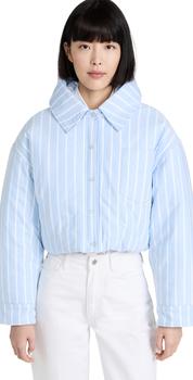 加拿大Alexander Wang, Alexander Wang | alexanderwang.t Oxford Bubble Hem Puffer Jacket商品图片 5折
