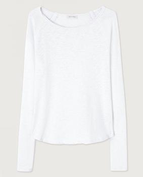 Maternal America, American Vintage | American Vintage Sonoma White L/S T-Shirt商品图片 满$250减$20, 满减