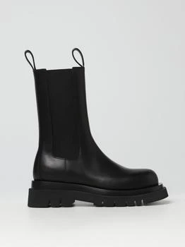 推荐Bottega Veneta flat ankle boots for woman商品