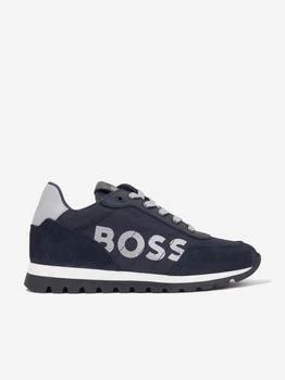 推荐Boys Retrorunner Trainers in Navy商品