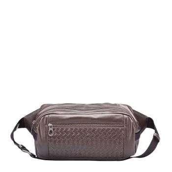 Bottega Veneta | BOTTEGA VENETA 棕色男士腰包 361013-VQ121-1375,商家Beyond Chinalux,价格¥6679