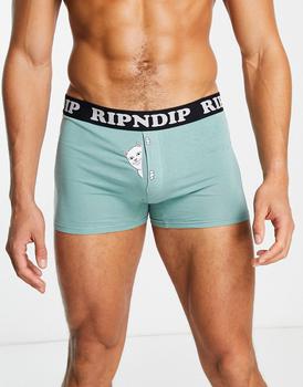 Rip N Dip | RIPNDIP peek a nermal boxers in green商品图片,