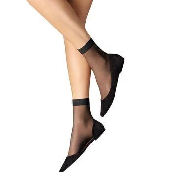 Wolford | Ladies Black Nude 8 Transparent Socks 2.0折, 满$200减$10, 满减