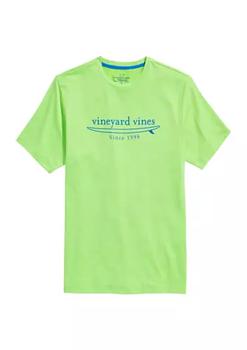 Vineyard Vines价格, Vineyard Vines | Surfboard Logo Short-Sleeve Harbor Performance T-Shirt商品图片 6折