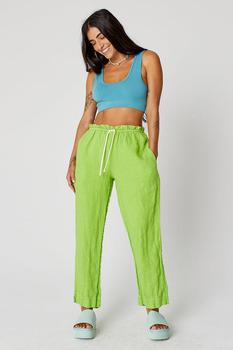 推荐Linen Lounge Pants Neon (Green)商品