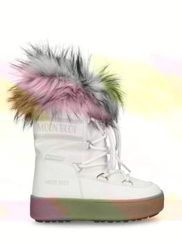 Moon Boot | Nylon Ankle Snow Boots W/ Faux Fur 