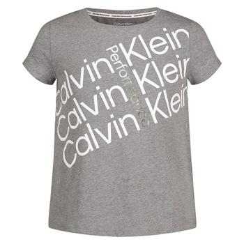 Calvin Klein | Big Girls Tilt Logo T-shirt商品图片,