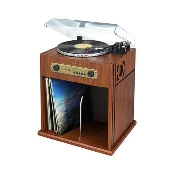 Studebaker | SB6059 Stereo Turntable with Bluetooth Receiver and Record Storage Compartment,商家Macy's,价格¥1472