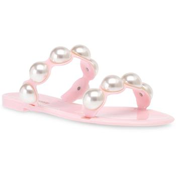 Steve Madden | Steve Madden Treats Women's Jelly Banded Pearl Embellished Slip On Sandals商品图片,5.2折起