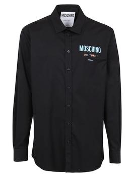 推荐Moschino Men's  Black Other Materials Shirt商品
