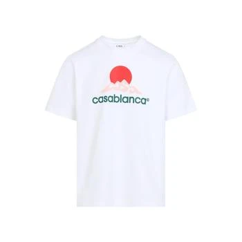 Casablanca | Multicolour Graphic T-Shirt With Organic Cotton Comfort,商家Premium Outlets,价格¥2558