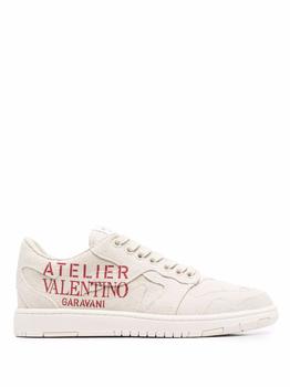 推荐VALENTINO GARAVANI - Atelier Leather Sneakers商品