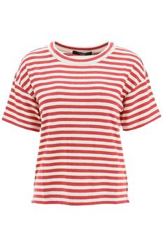 Max Mara是什么牌子, Weekend Max Mara | LINEN JERSEY T-SHIRT商品图片 7折×额外7.5折, 额外七五折