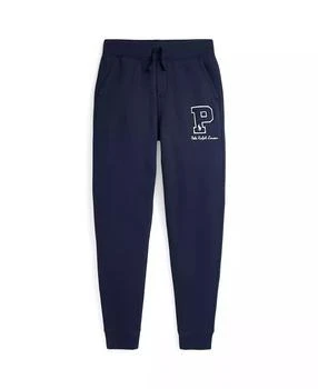 Ralph Lauren | Toddler and Little BoysFleece Letterman Jogger Pant,商家Macy's,价格¥296