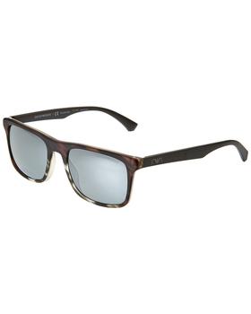 Emporio Armani | Emporio Armani Men's EA4137 54mm Polarized Sunglasses商品图片,3.4折